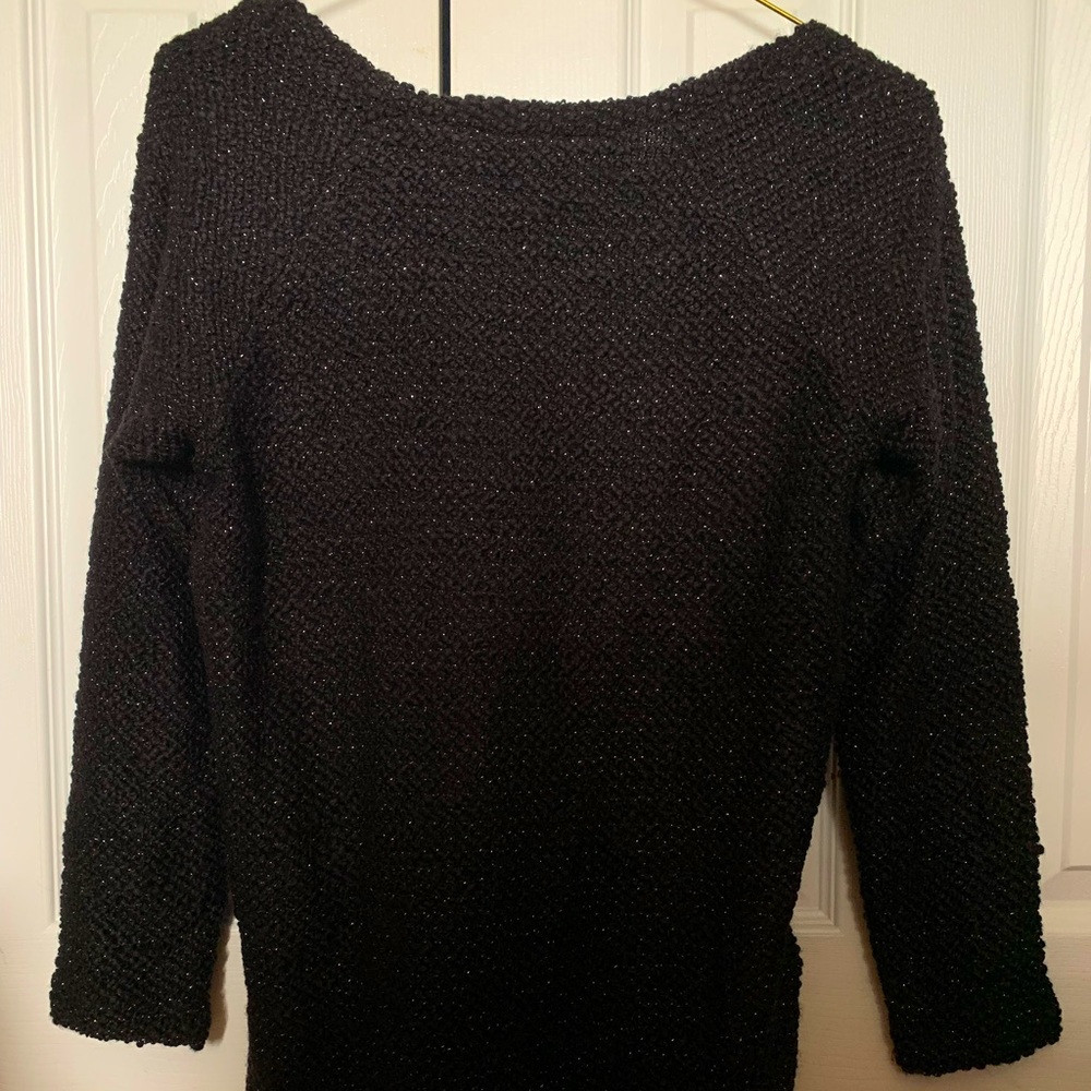 Black sparkly Jessica Simpson sweater size small